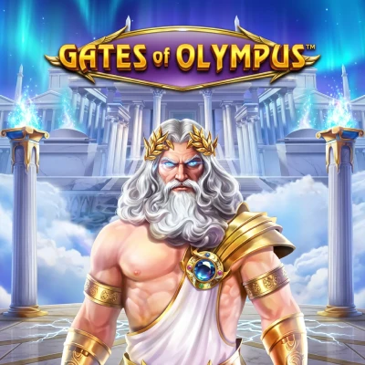Gates of Olympus high-volatility pokie tile at Playamo